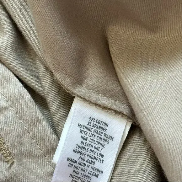 Bonobos Weekday Wednesday Tan Khaki Mid Rise Straight Slim Leg Men’s Size 33x36 - Picture 10 of 10